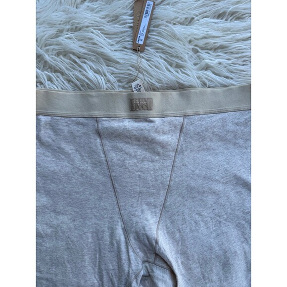 Skims Boyfriend Boxer Heather Oatmeal Size Large - Picture 8 of 10
